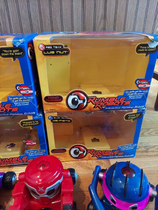 Rumble Robots (Diamond Series): Complete Set Of 6 Robots, Read des, Fast Ship!