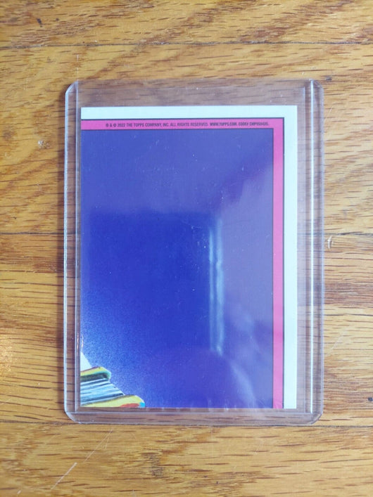 Authentic R.L. Stein Signed Card - Garbage Pail Kids 