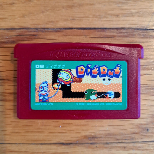 Game Boy Advance Famicom Mini Dig Dug DigDug Japan GBA game US Seller,Works