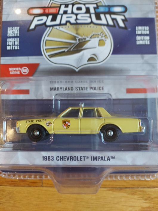 Greenlight Hot Pursuit 1988 Dodge Diplomat California Highway Patrol Diecast