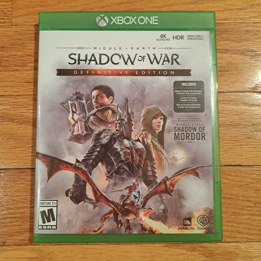 Middle Earth: Shadow of War - Definitive Edition Xbox One - Microsoft