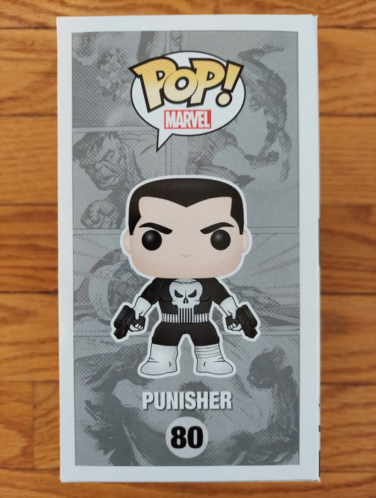Funko Pop! Marvel - The Punisher #80 Exclusive - Vinyl Bobble-Head Figure - NEW