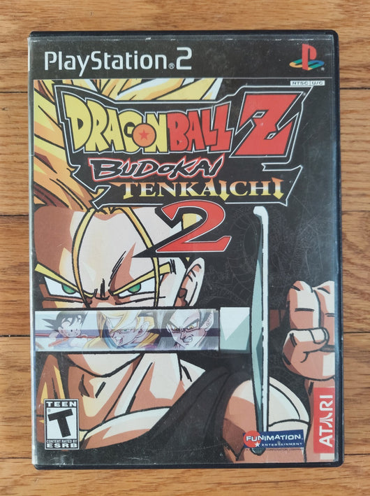 Dragonball Z: Budokai Tenkaichi 2 (No Manual) - PS2 Game Fighting Fast Shipping!