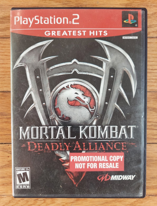 Mortal Kombat: Deadly Alliance - Promotional - Greatest Hits (CIB) - PS2 Game