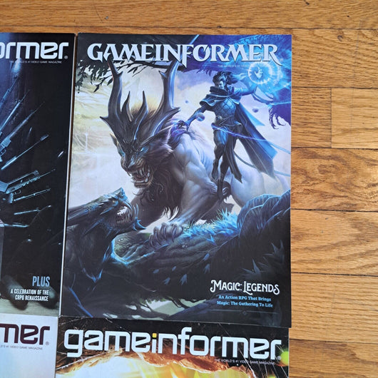 Game Informer Magazine, Lot Of 10,check Photos, Fast Shipping