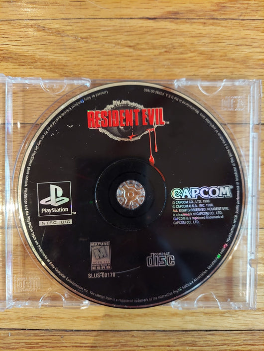 Resident Evil (Disc Only) - PS1 - Survival Horror Game - Works Fast Shipping!
