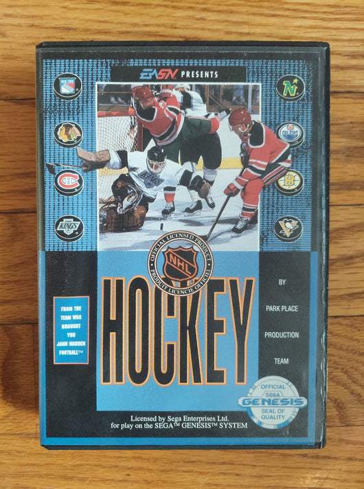 NHL Hockey (CIB W/Inserts) - Sega Genesis Game Sports - Works - Fast Shipping!