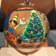 Walt Disney Merry Christmas 1989 Glass Ball Ornament Pinocchio. Fast Shipping