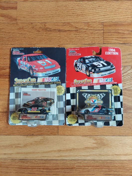 Racing Champions: Stock Car - #6 & #60 Mark Martin Combo - 1/64 Scale - NEW
