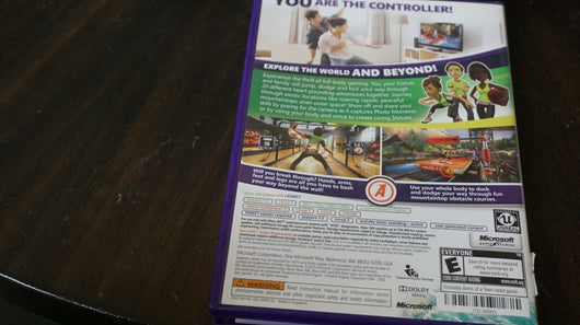 Xbox 360 Kinect Camera - Comes with 2 kinect adventures games 