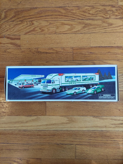Hess 1997 Toy Truck And Racers, Fast Shipping