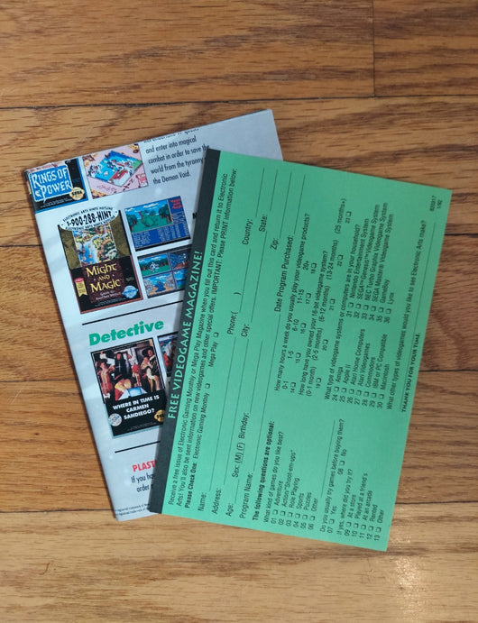NHL Hockey (CIB W/Inserts) - Sega Genesis Game Sports - Works - Fast Shipping!