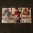 Lot of 3 PSP EA Sports Games: TIGER Woods 08 PGA, NBA Live 06, Madden NFL 08