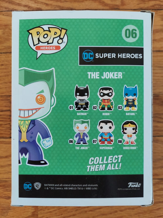Funko Pop! The Joker #06 (Walgreens Exclusive) - Vinyl Figure - NEW in Box