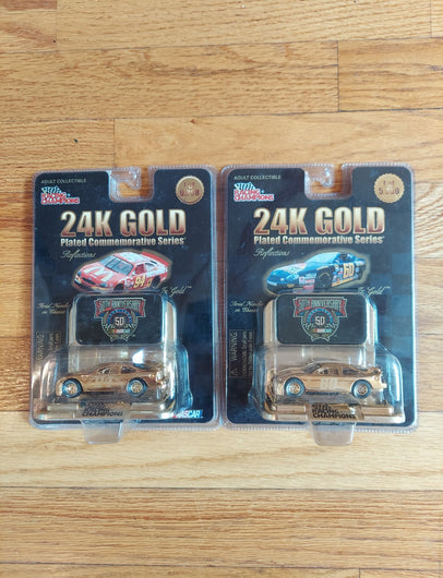 Racing Champions: 24K Gold Plated Commemorative Series Combo #94 #60 Mark Martin