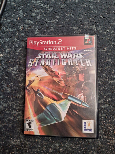 Star Wars: Starfighter (PlayStation 2, 2002) Complete w/ Manual - Fast  Shipping