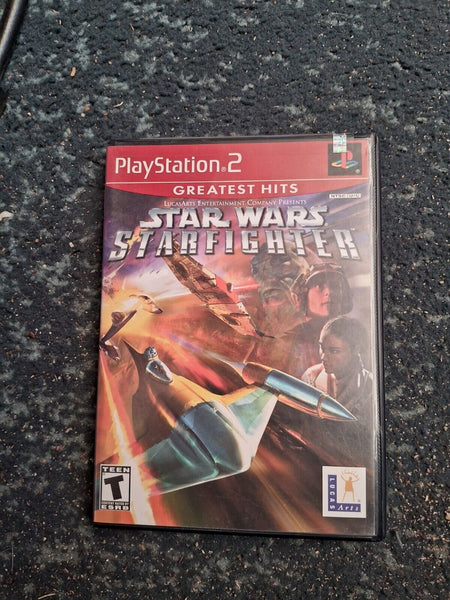 Star Wars: Starfighter (PlayStation 2, 2002) Complete w/ Manual - Fast  Shipping