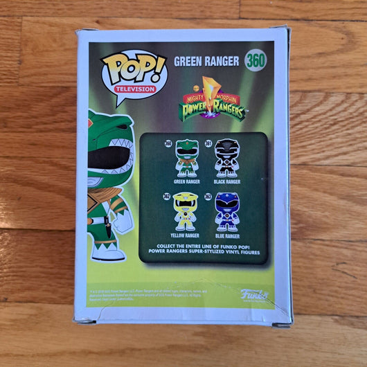 Funko Pop! Vinyl: Power Rangers - Green Ranger #360,Fast Shipping
