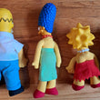 Vintage 90s Simpsons Burger King Plush Doll Set 4 Homer Marge Maggie Lisa