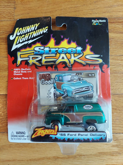 1955 FORD PANEL DELIVERY     2004 JOHNNY LIGHTNING STREET FREAKS ZINGERS!   1:64