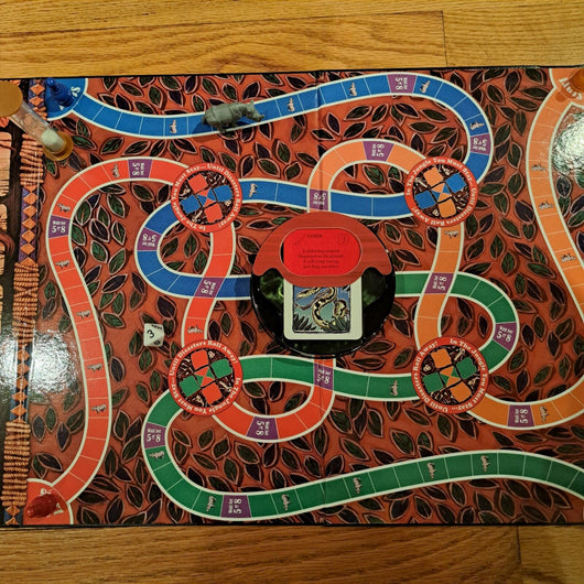JUMANJI The Game Board Game Family Adventure Game, Completed, Best For Game Nite