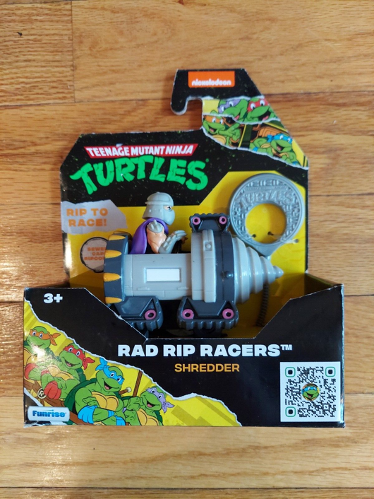 TMNT Rad Rip Racers -Shredder, Fast Shipping!