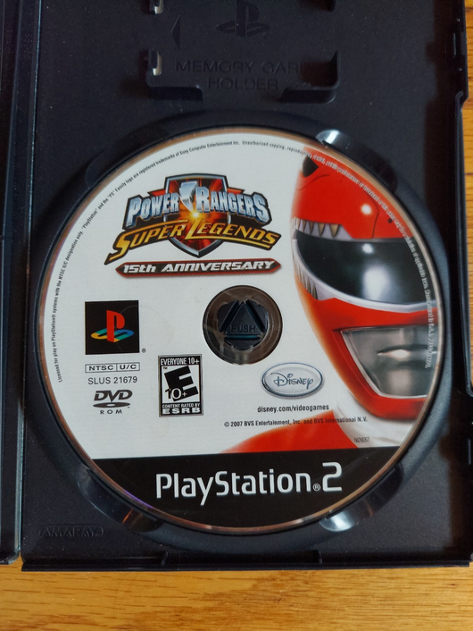 Power Rangers: Super Legends PS2 - No Manual, Fast Shipping, works