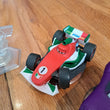 Lot Of 4 Disney Infinity Cars Figures Crystal Trophy McQueen Mater,Fast Shipping