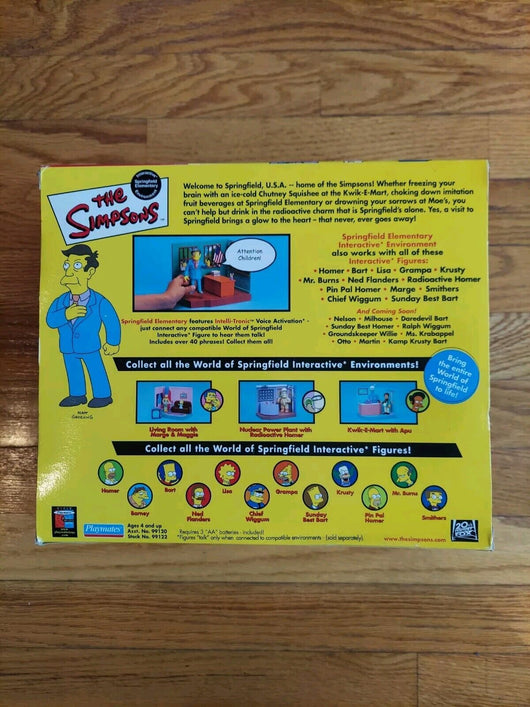 Playmates: The Simpsons Interactive Environment - Springfield Elementary
