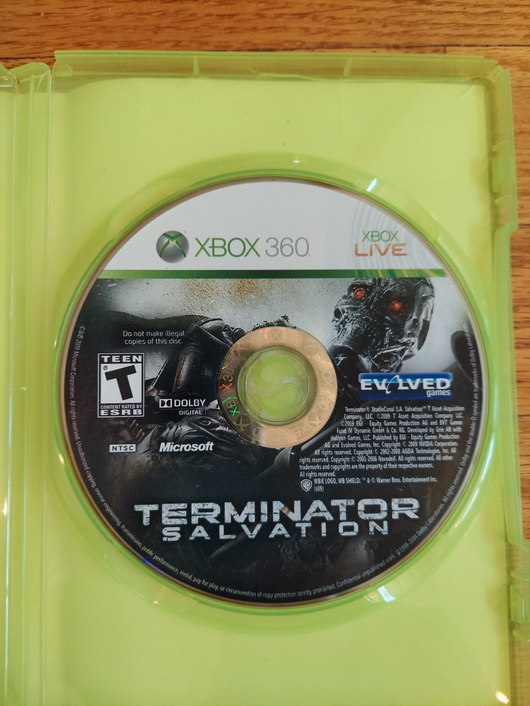 Terminator Salvation (CIB) - Xbox 360, Fast Shipping!