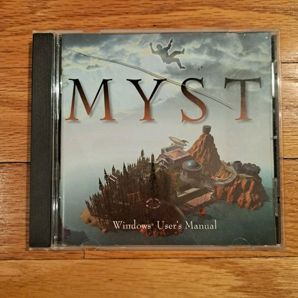 MYST (PC CD-ROM) Vintage  Broderbund Video Game Classic , Works, Fast Shipping