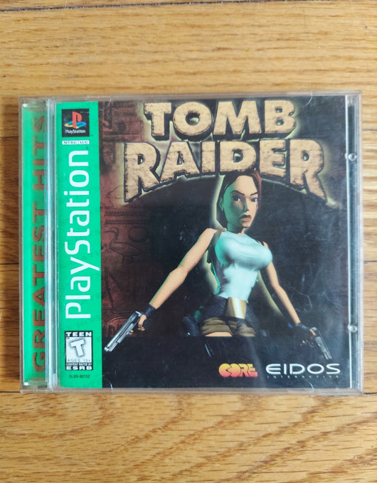 Tomb Raider - Greatest Hits (CIB) - PS1 Action Adventure, Works, Fast Shipping!