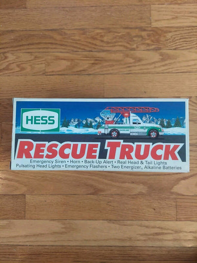 1994 Hess Rescue Truck In Original Box, New, FAST SHIPPING!