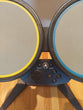 PS3 Rock Band Bundle W/Wired Drum Set, Kick Pedal, Drum Sticks, Wireless Fender