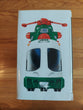 Hess 2001 Helicopter With Motorcycle And Cruiser,Fast Shipping