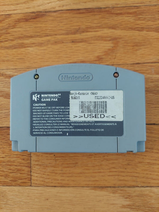 Banjo-Kazooie N64,Works,Fast Shipping 