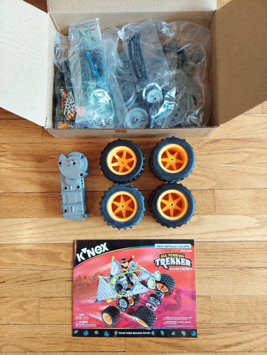 K'NEX: All Terrain Trekker (Builds 3 Models) - Open Box/Sealed Pieces  Fast Ship