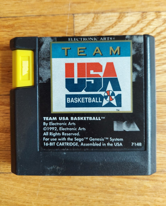 Team USA Basketball (CIB) - Sega Genesis Game Sports, Works, Fast Shipping!