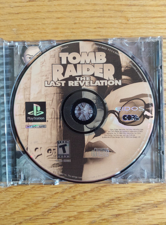 Tomb Raider: The Last Revelation (CIB) - PS1 Game Adventure Works Fast Shipping!