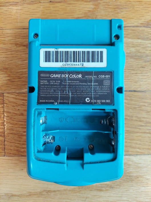 Gameboy Color - For Parts, Powers On, Black Screen, Fast Shipping!