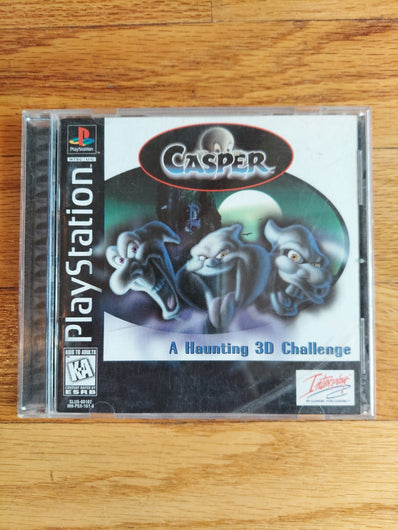 Casper (CIB W/Registration Card) - PS1, Works, Fast Shipping