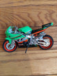 Hot Wheels 3 Lot Die-Cast Motorcycles - 1:18 Scale - Kawasaki & Custom Cruisers