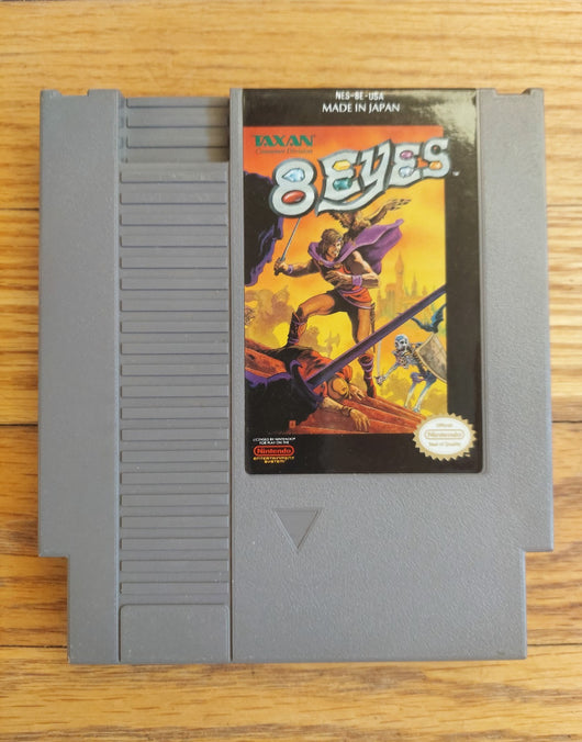 8 Eyes (Cartridge Only) - NES Game - Action & Adventure Platformer - Fast Ship!