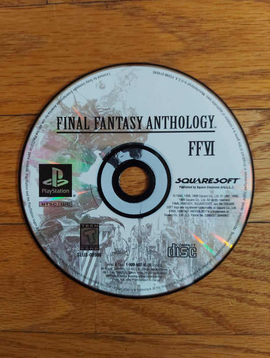 Final Fantasy Anthology - Greatest Hits (Discs & Manual Only) - PS1, Fast Ship!