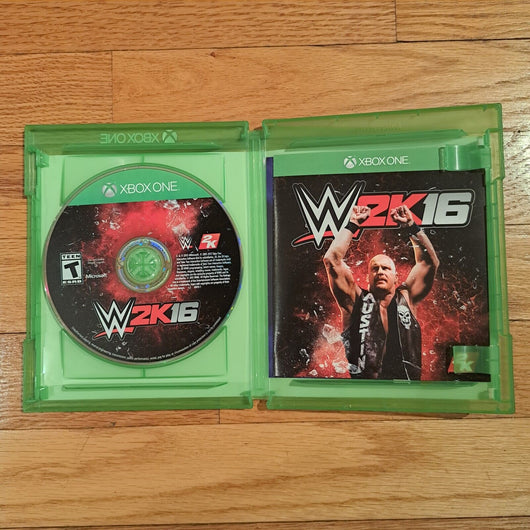 WWE 2K16 (Microsoft Xbox One, 2015) Complete In Box,Works,Fast Shipping