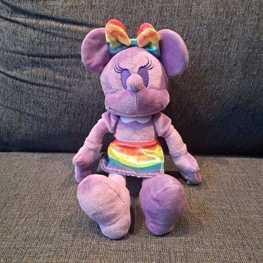 🌈Pride Rainbow Disney Plush Minnie Mouse, Pluto, Donald Duck🌈 Fast Ship