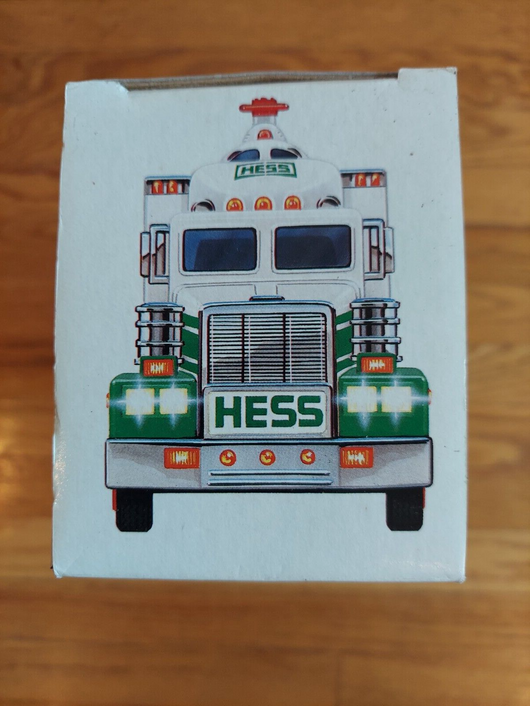 Hess 1995 Toy Truck And Helicopter, Fast Shipping