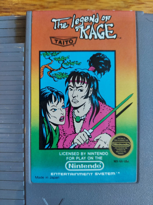 The Legend Of Kage - NES,Saves Works,  Fast Shipping