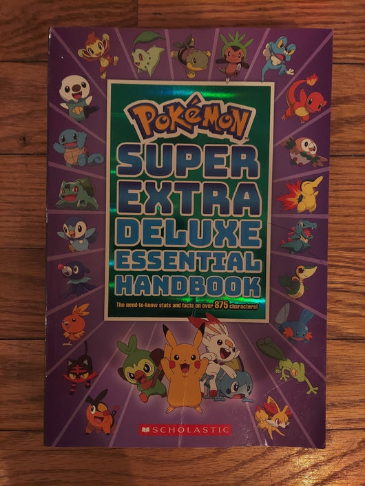 6 Pokemon Scholastic Handbooks - No Posters - Scarlet Violet Galar Super Deluxe