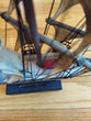 H.M.S Bounty Wooden Ship (Hand Made) Coin Bank By Har-Lee